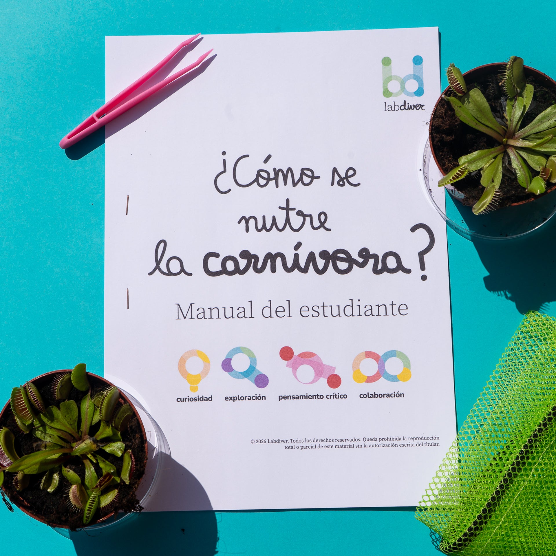 How does the carnivorous plant nourish?